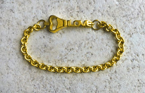 #2  Medium Gold 'Key To My Heart <br>Call For Price</br>