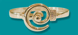 Large Gold Hurricane Bracelet