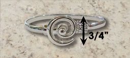 #202 Hurricane Bracelet Sterling Silver