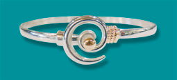 Small Silver & Gold Hurricane Bracelet