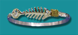 Skeleton Fish Bracelet