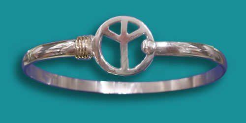 Peace Sign Bracelet